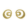 Twist stud earrings by Ottoman Hands